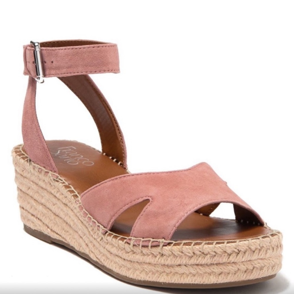 Franco Sarto espadrille wedge heels